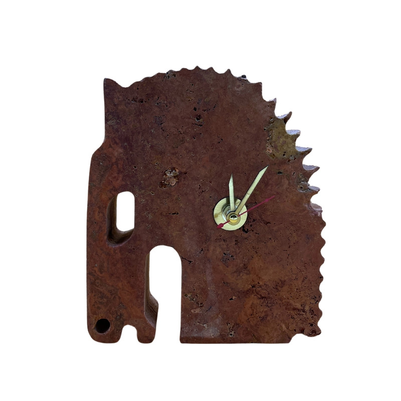 ساعت دیواری سنگی مدل اسب کد STA8501
