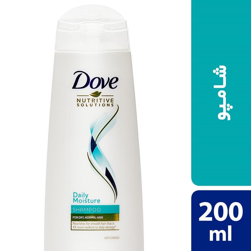 شامپو مو داو مدل Daily Moisture حجم 200 میلی لیتر 