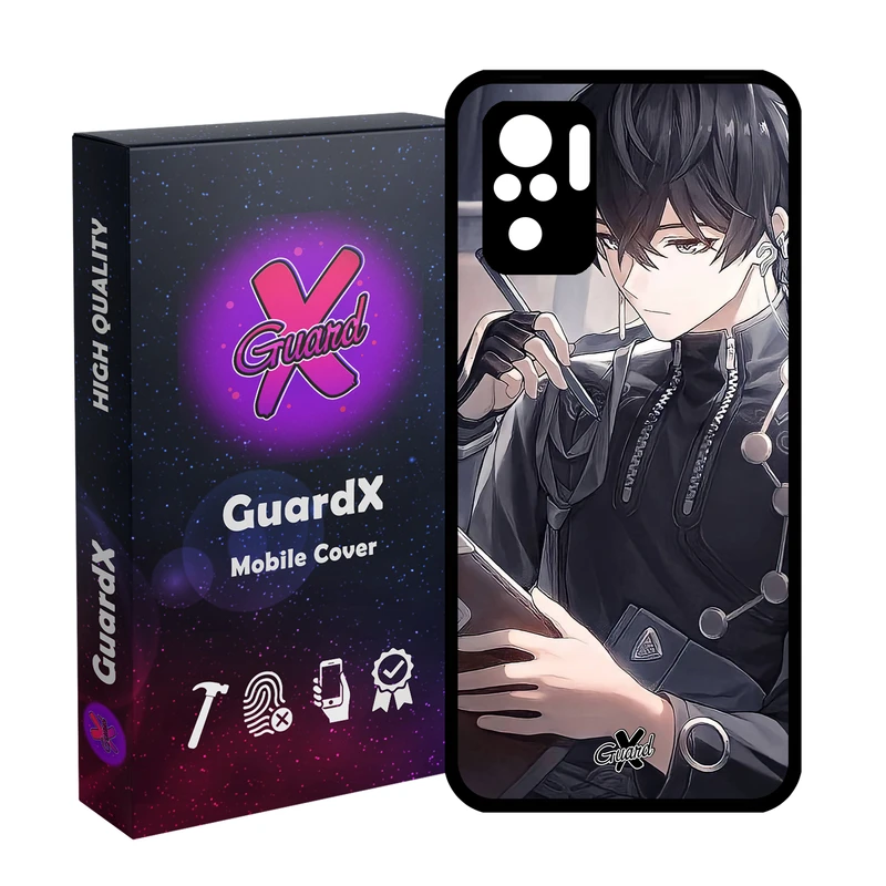 کاور گارد ایکس طرح انیمه مدل Glass10510 مناسب برای گوشی موبایل شیائومی Redmi Note 10 4G/Redmi Note 10S