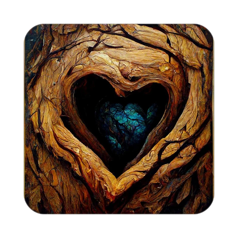 زیر لیوانی کاکتی مدل عاشقانه کد mp12726