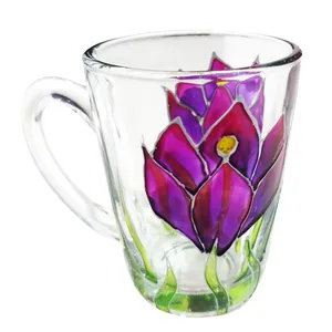 فنجان طرح گل کد 01