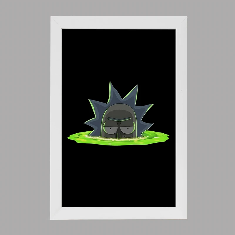 تابلو خندالو مدل ریک و مورتی (Rick and Morty) کد F4016