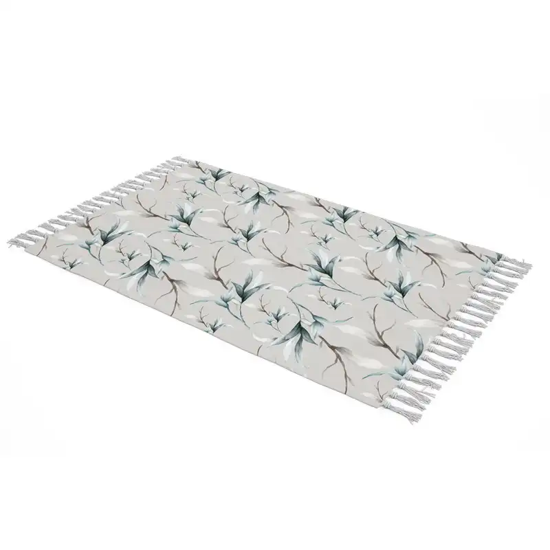 شال مبل مدل برگ کد F2SH1070 سایز 100x180 سانتی متر