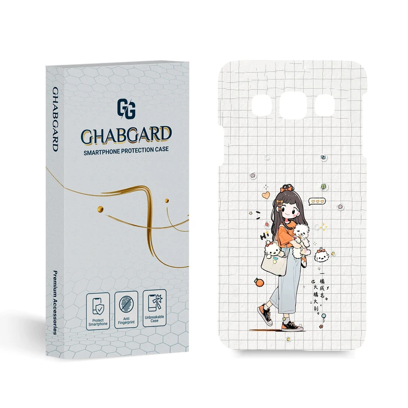 کاور قاب گارد مدل دخترانه مناسب برای گوشی موبایل سامسونگ Galaxy A3 2015