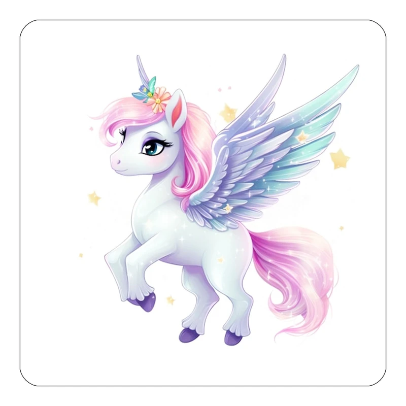 مگنت کاکتی طرح اسب تک شاخ و یونیکورن مدل mp33337