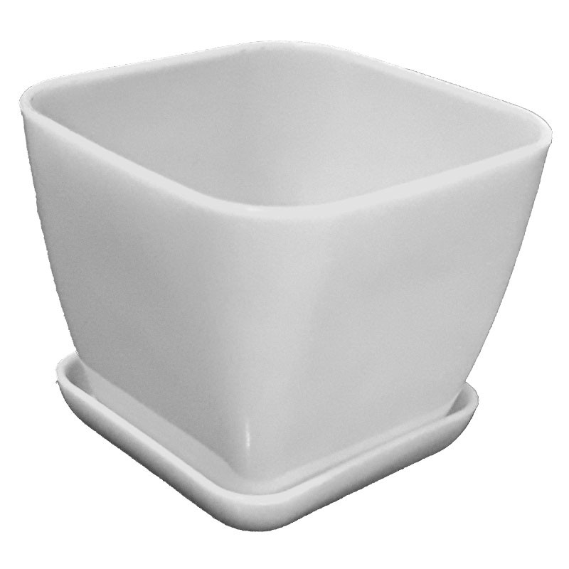 گلدان مدل پلاستیکی مربع کد 112 گلدان مدل پلاستیکی مربع کد 112