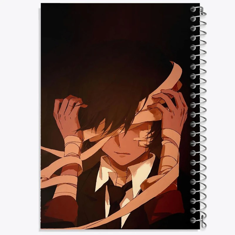 دفتر نت موسیقی 50 برگ خندالو مدل دازای اوسامو انیمه سگ های ولگرد بانگو کد 13673