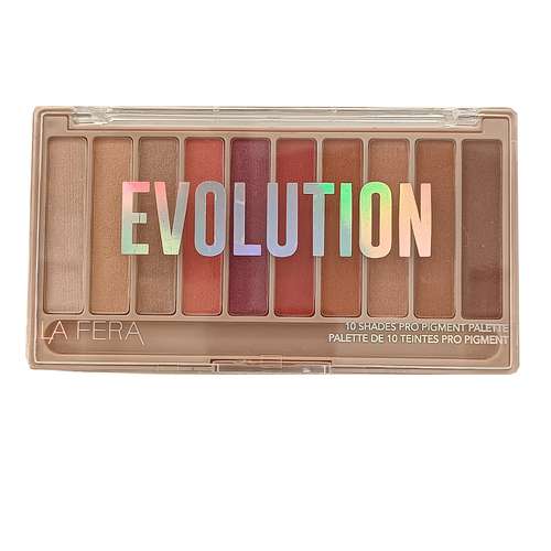 سایه چشم ده رنگ لافرا مدل EVOLUTION
