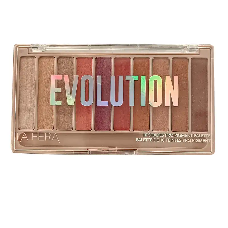 سایه چشم ده رنگ لافرا مدل EVOLUTION