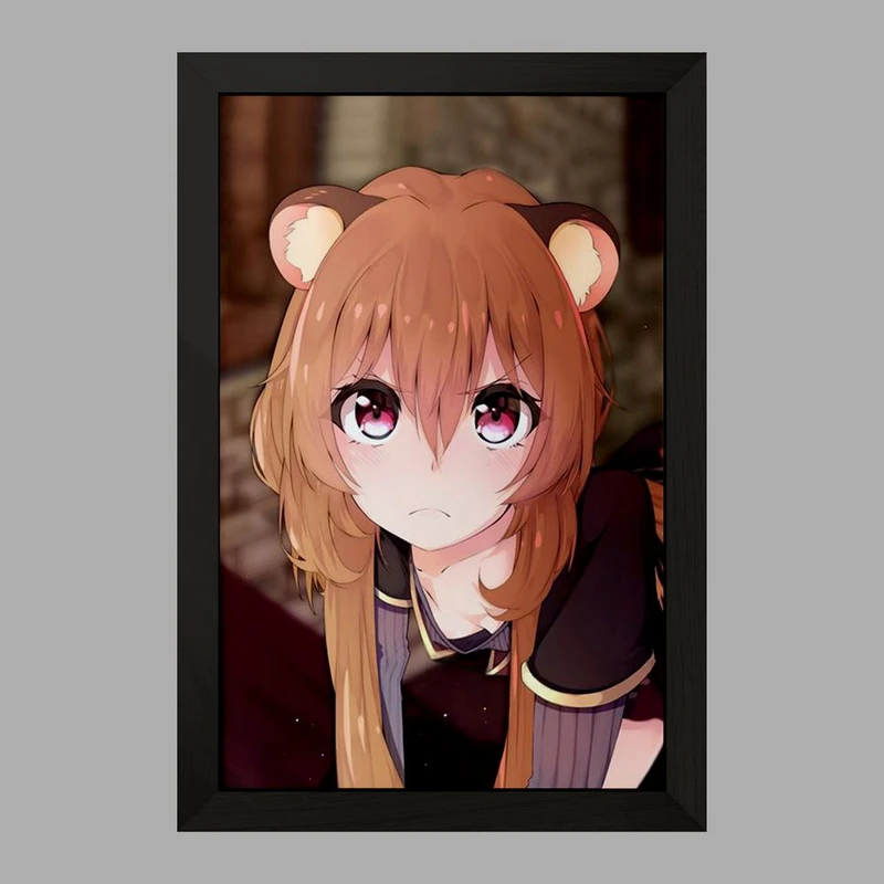 تابلو خندالو مدل رافتالیا انیمه ظهور قهرمان سپر  کد 15940