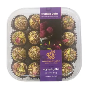 ترافل خرمایی با طعم گل پسته - 250 گرم