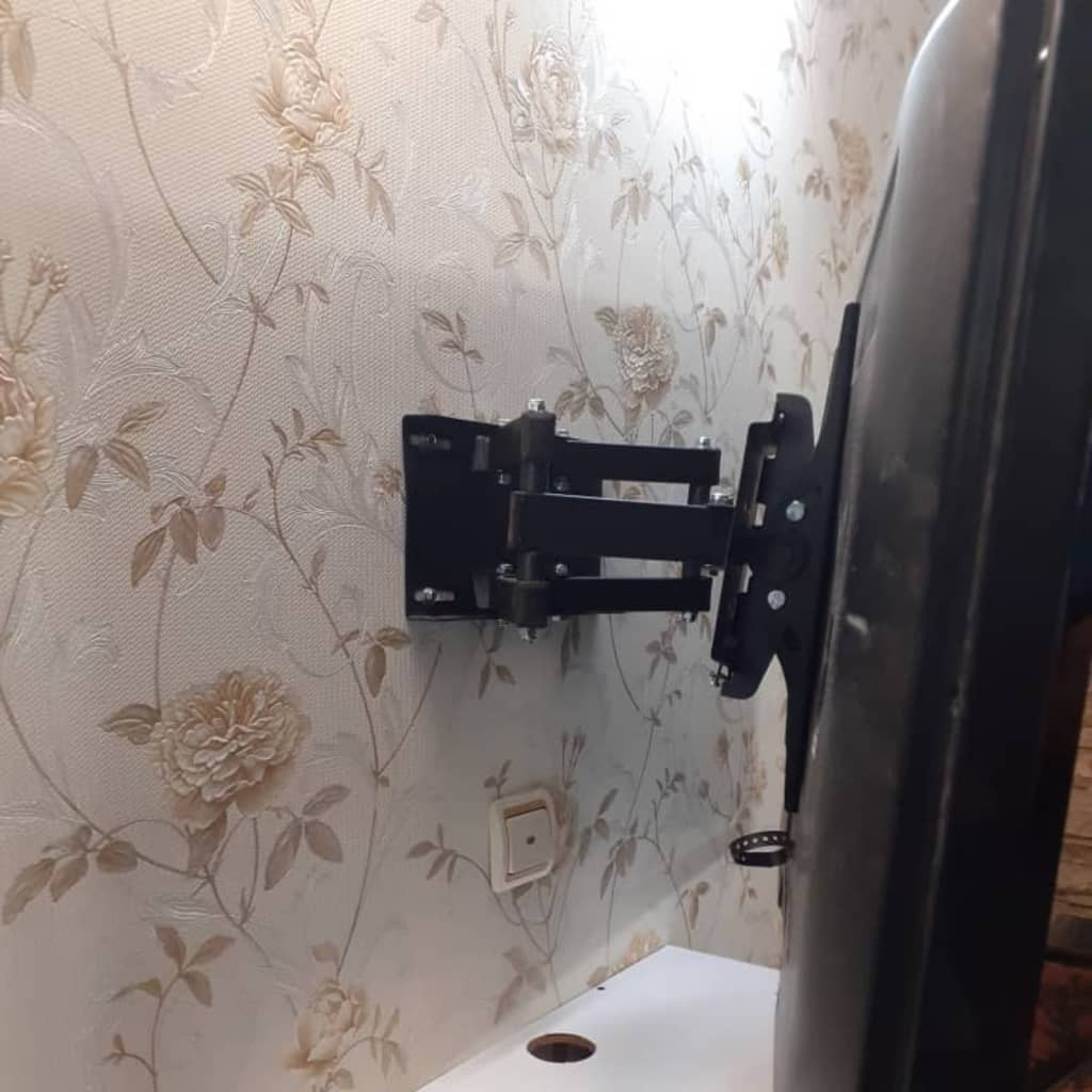 پایه دیواری تلویزیون مدل A43sia مناسب برای تلویزیون های 43 تا 65 اینچ