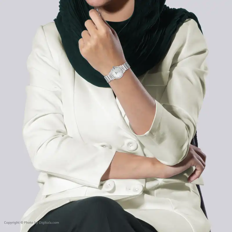 ساعت مچی عقربه ای زنانه پارادوکس کد SN-PX9582SWL-W