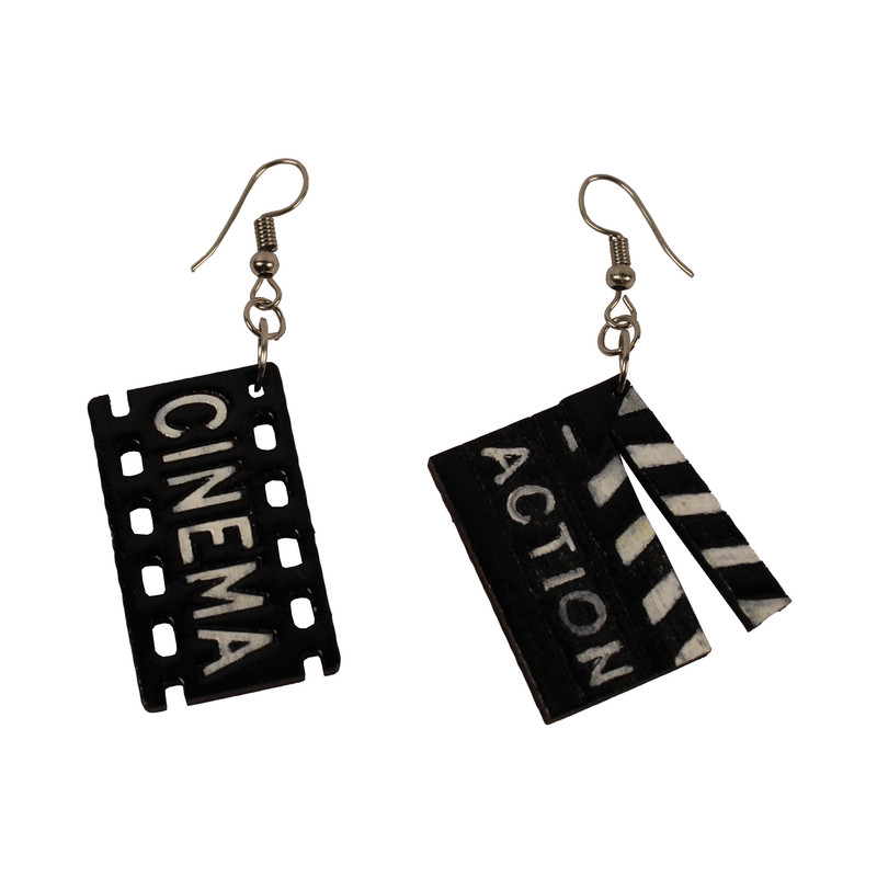 گوشواره دخترانه مدل سرهه طرح سینما کد 05 گوشواره دخترانه مدل سرهه طرح سینما کد 05