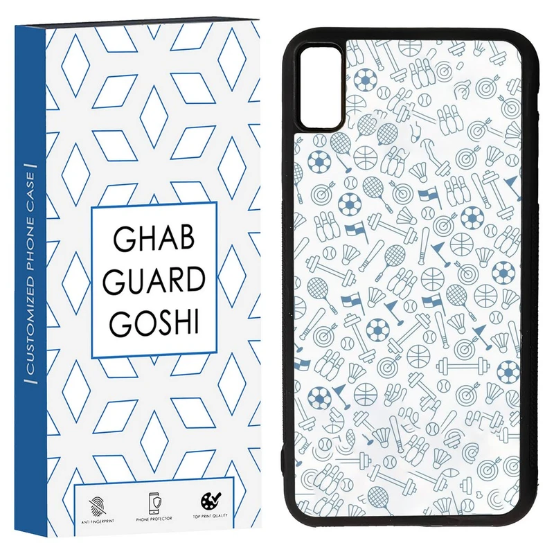 کاور قاب گارد گوشی طرح ورزشی کد TPU-121 مناسب برای گوشی موبایل اپل Iphone XS MAX/ Iphone X MAX