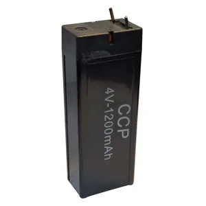 باتری سیلد اسید 4 ولت سی سی پی مدل 4V-1200mah ظرفیت  1200 میلی آمپر ساعت