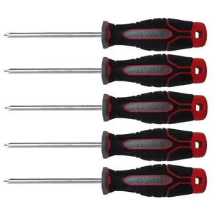 پیچ گوشتی چهارسو تیوان مدل HT - 0051 مجموعه 5 عددی