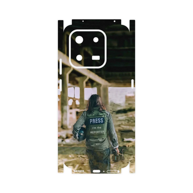 برچسب پوششی ماهوت مدل Reporter-FullSkin مناسب برای گوشی موبایل آنر X7d 4G