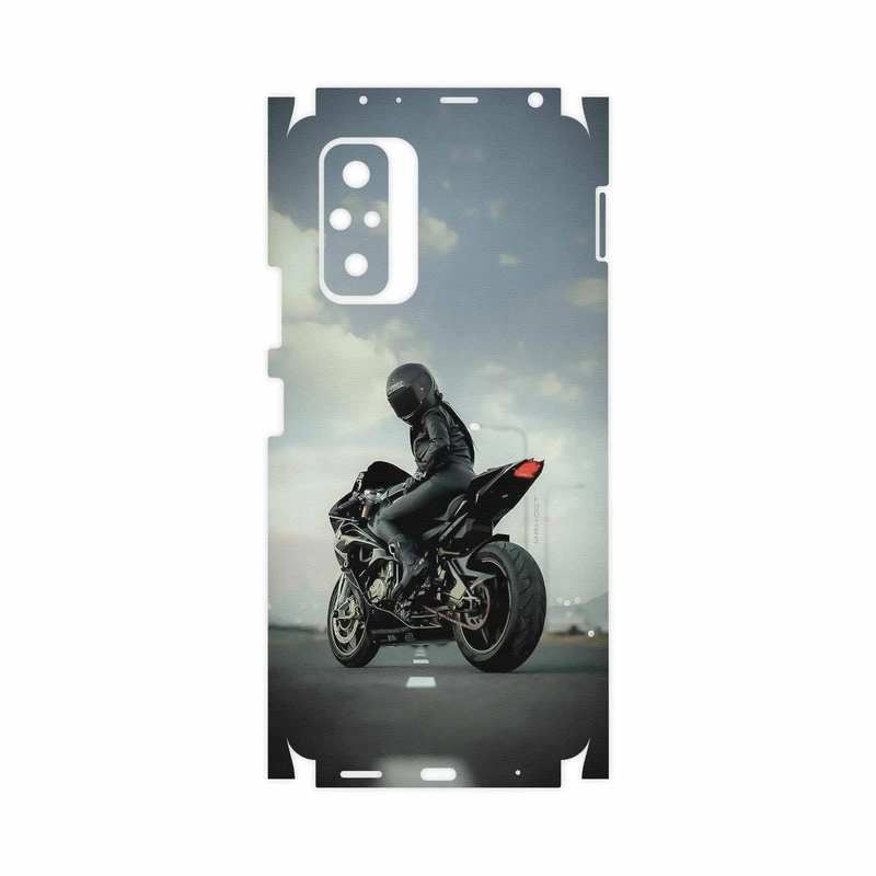 برچسب پوششی ماهوت مدل Motorcycling-FullSkin مناسب برای گوشی موبایل شیائومی Redmi Note 10 Pro Max