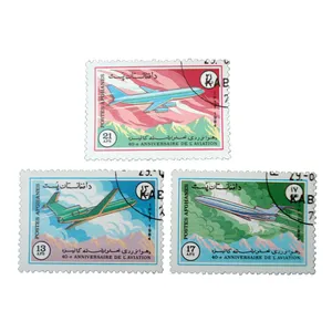 تمبر یادگاری مدل هواپیما کد bc-1925 مجموعه 3 عددی