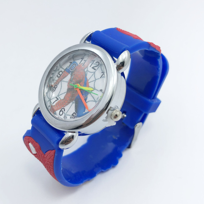 ساعت  مچی عقربه ای پسرانه مدل اسپایدرمن