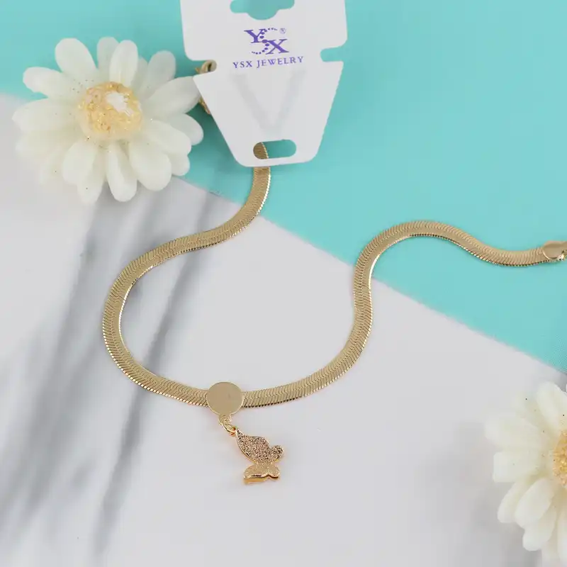 پابند زنانه وای اس ایکس مدل پروانه کد FF172