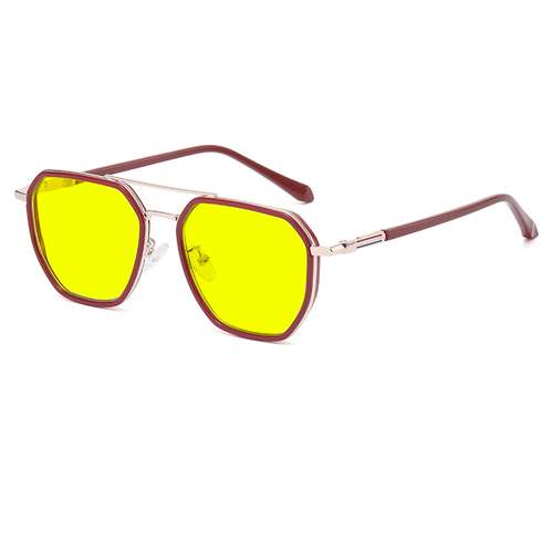 عینک شب مدل خلبانی UV400 کد TJ828RN