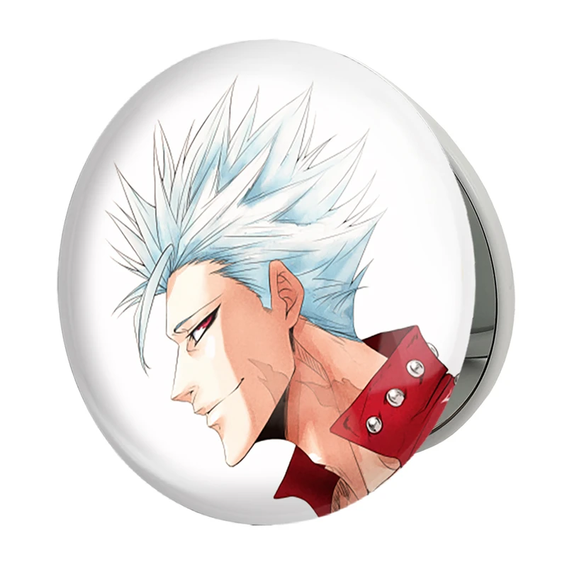 آینه جیبی خندالو طرح بن انیمه هفت گناه کبیره مدل تاشو کد 17535 