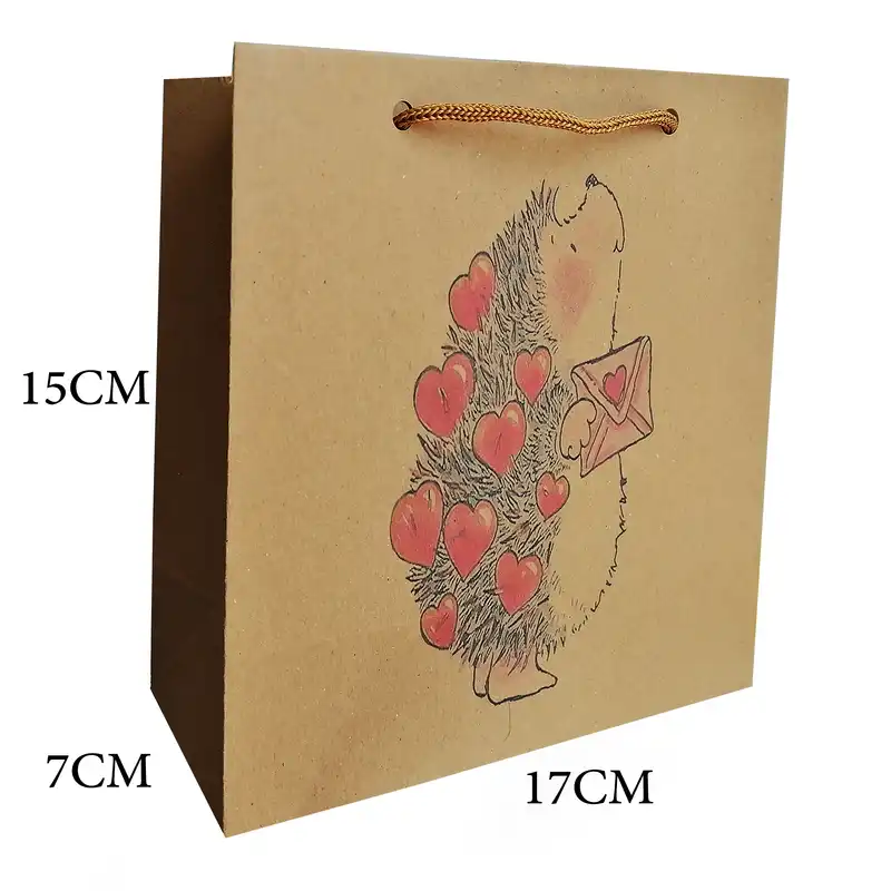 پاکت هدیه مدل جوجه تیغی عاشق