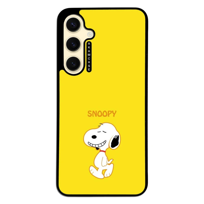 کاور آکام مدل AMC-WSGS24FE-SNOOPY-46 مناسب برای گوشی موبایل سامسونگ Galaxy S24 FE