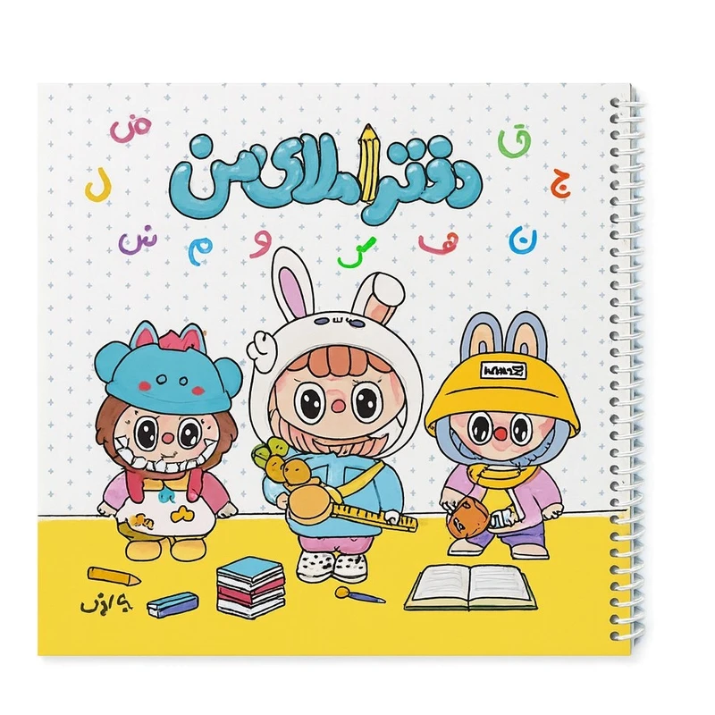 دفتر املا 40 برگ مدل لبوبو کد 91
