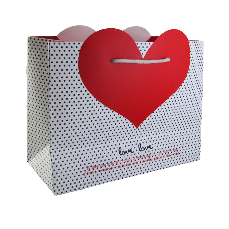 ساک هدیه طرح قلب مدل W1