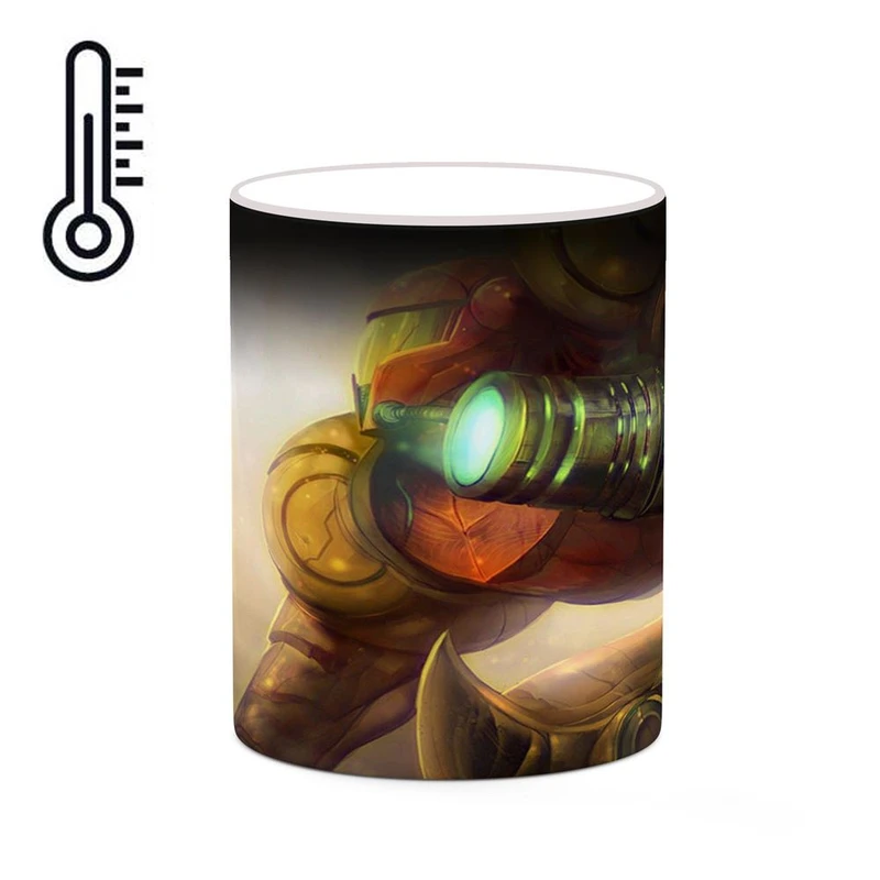 ماگ حرارتی کاکتی مدل بازی متروید پرایم Metroid Prime کد mgh29541