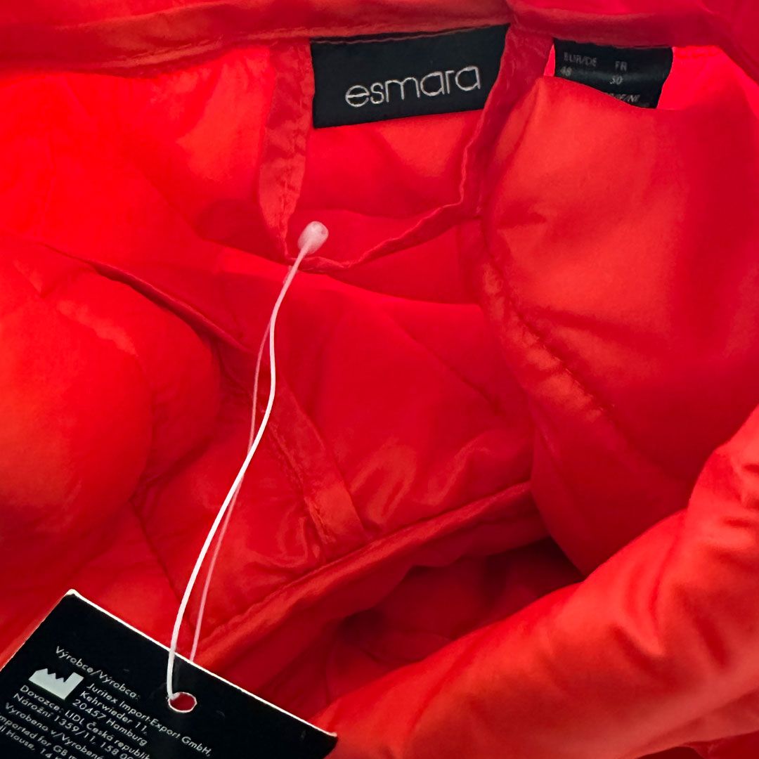 کاپشن زنانه اسمارا، از جنس پلی‌استر با طرح ساده و تنخوری معمولی، مدل ed-09 -  - 2