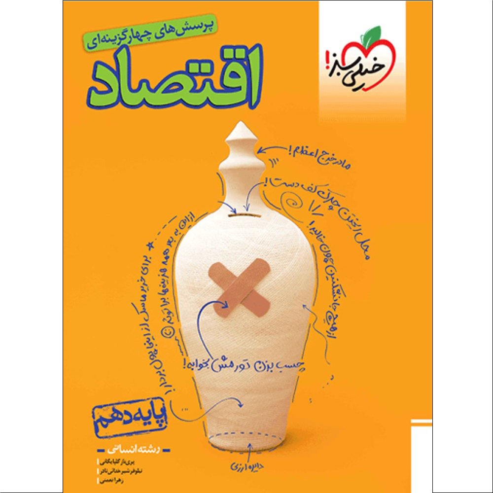کتاب پرسش های چهارگزینه ای اقتصاد دهم انسانی اثر جمعی از نویسندگان انتشارات خیلی سبز