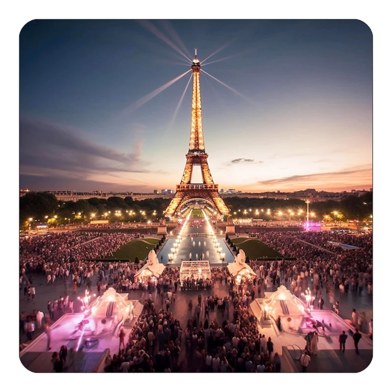 مگنت کاکتی طرح پاریس Paris مدل mp58967