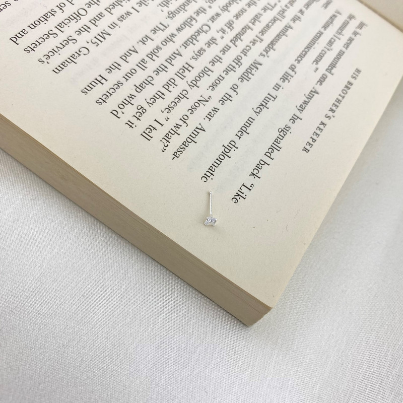 پیرسینگ بینی زنانه مدل تک نگین مربع کد P4385 پیرسینگ بینی زنانه مدل تک نگین مربع کد P4385