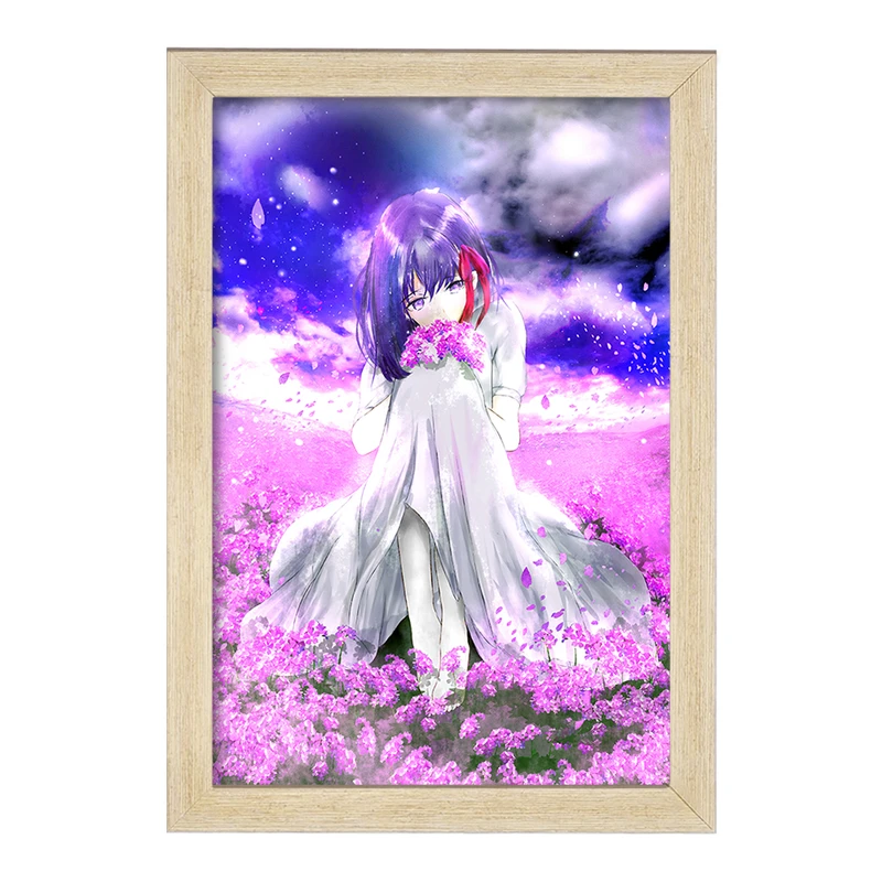 تابلو خندالو مدل ساکورا انیمه فیت استی نایت Fate Stay Night  کد 22738