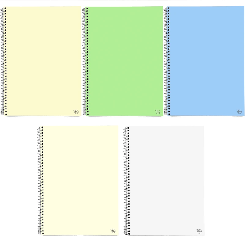 دفتر مشق 50 برگ مدوپد طرح ساده کد BD10078 مجموعه 5 عددی