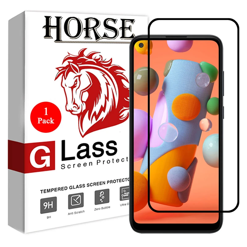 محافظ صفحه نمایش هورس مدل FUL-H مناسب برای گوشی موبایل سامسونگ Galaxy A11