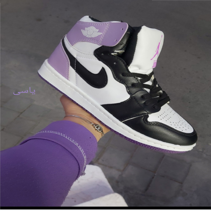 کفش پیاده روی زنانه مدل jd کد 001 رنگ یاسی