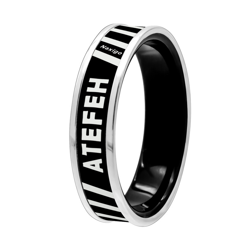 انگشتر ناکسیگو مدل شب تاب طرح عاطفه کد RB15732