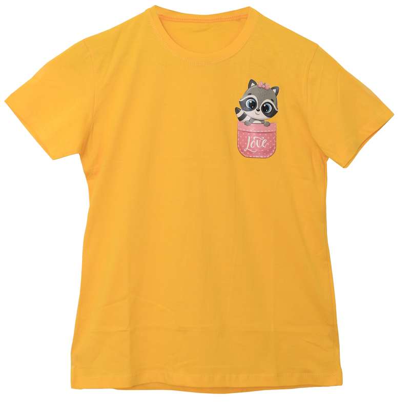 تی شرت آستین کوتاه زنانه مدل گربه