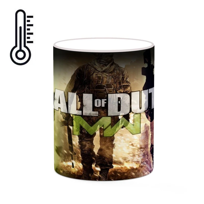 ماگ حرارتی کاکتی مدل بازی Call Of Duty 4ː Modern Warfare کد mgh27802