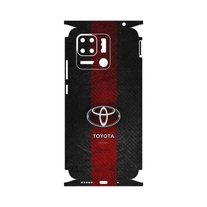 برچسب پوششی ماهوت مدل TOYOTA_Logo-FullSkin مناسب برای گوشی موبایل شیائومی Redmi 10 Power