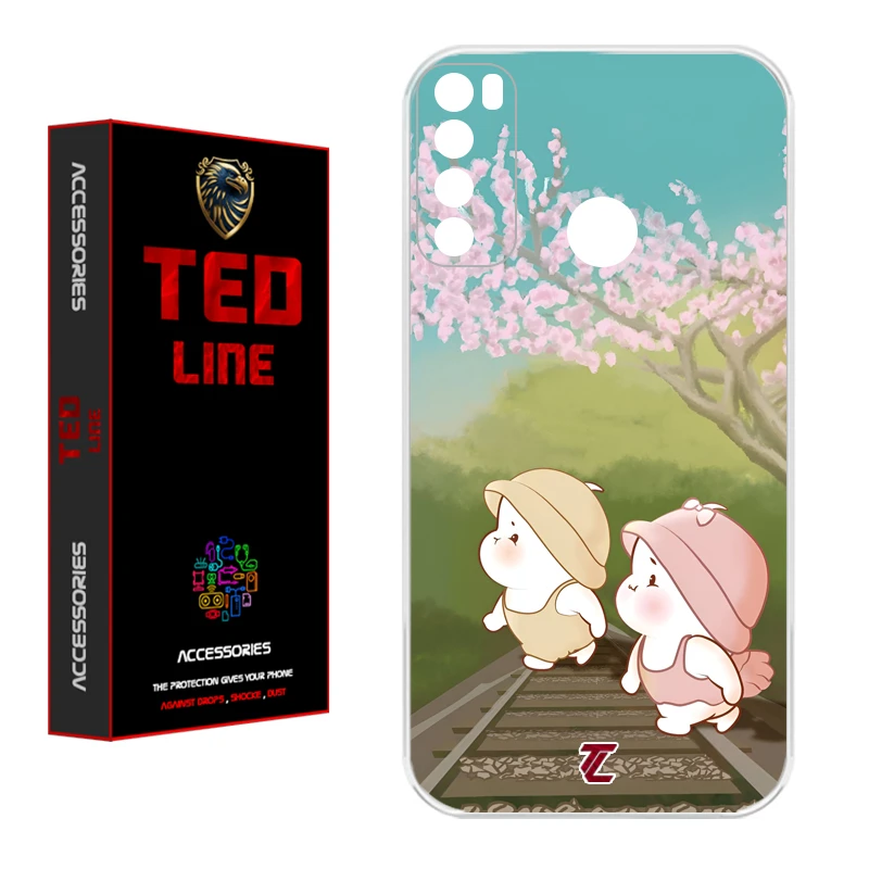 کاور تدلاین طرح جوجو و سوسو کد 1156 مناسب برای گوشی موبایل شیائومی Redmi Note 8