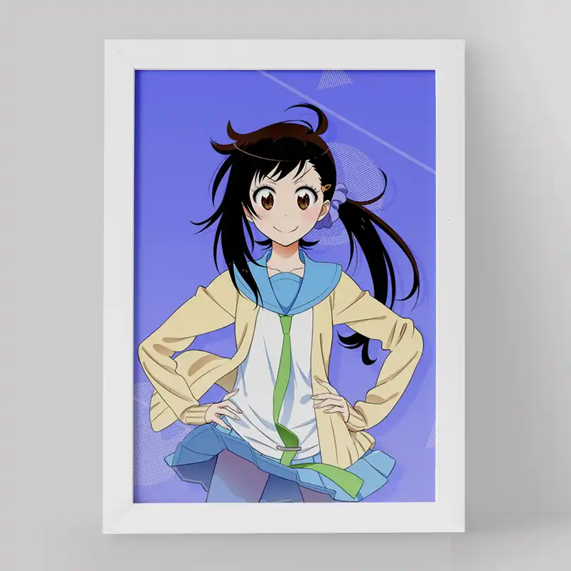 تابلو خندالو مدل اونودرا انیمه عشق دروغین کد 17130