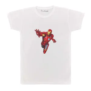 تی شرت بچگانه پرمانه طرح iron man کد pmt.2343