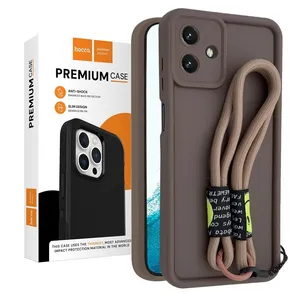 Hoco PufferSIlicon Case For Samsung Galaxy A07 With Strap