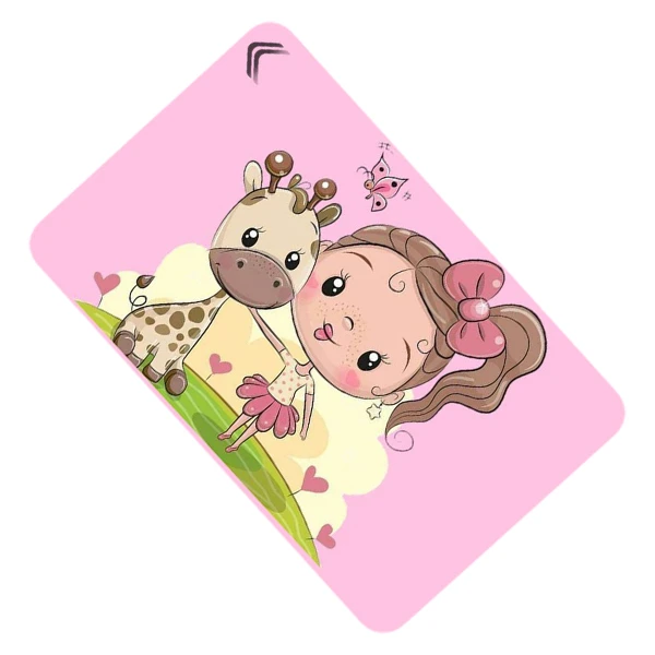 استیکر کارت طرح زرافه مدل CAC370-K-G1-143